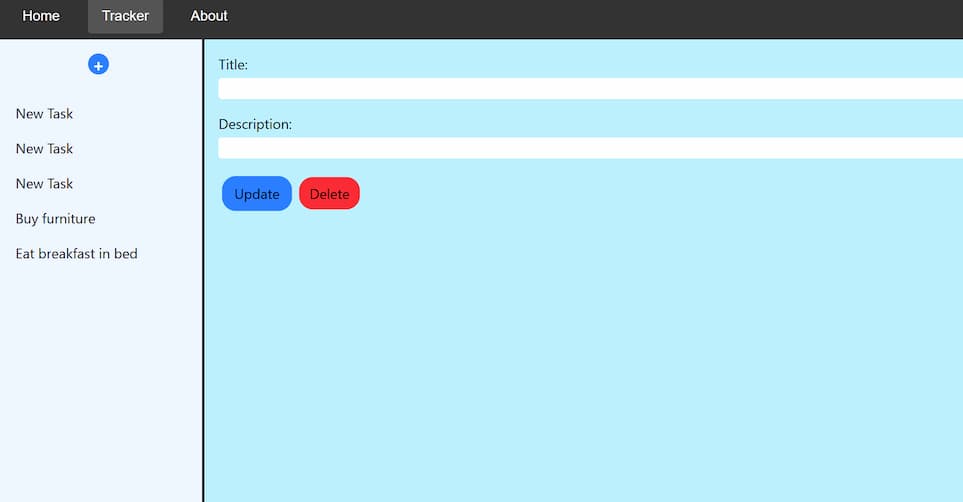 Angular Task Tracker